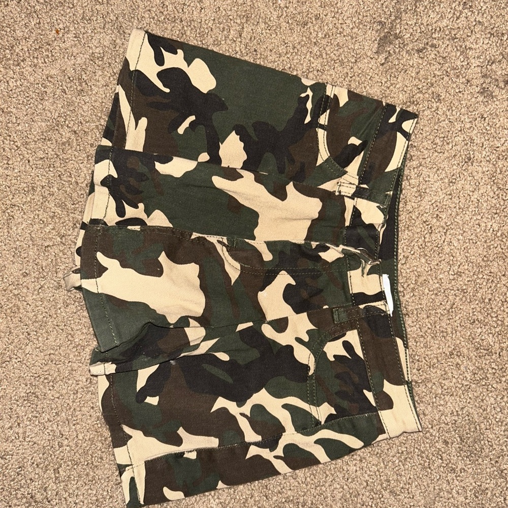 Forever 21 Camouflage Patterned Shorts